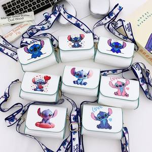 Tas Selempang Anak Modis Baru, Tas Selempang Anak Perempuan Motif Stitch, Tas Aksesori Anak Lucu Bergambar Kartun - Product Image 1