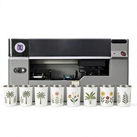 Imprimante UV Cylindrique de Bureau HanHuang HH-DY80ZM pour Bouteilles et Flacons, Production Automatique de Plus de 1000 Pièces par Jour, Encre UV Écologique, Portable