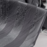 Tissu d'écharpe pour femme SPM en polyester satiné jacquard effet zèbre écologique, infroissable et à mémoire de forme, pour usage quotidien