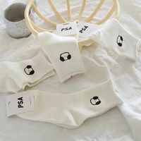 Personnalisé mignon dessin animé animal inspiré femmes mode Slouch chaussettes Offre Spéciale bonneterie avec corps et manchette Logo positionnement