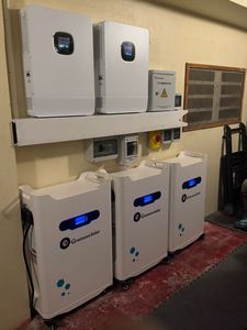 ระบบโซลาร์เซลล์สำเร็จรูป Deye Home Solar Systems ขนาด 3kw 5kw 8kw 10kw 12kw มีสินค้าในสต็อก ชุดอุปกรณ์ครบชุด ระบบพลังงานแสงอาทิตย์ ชุดโซลาร์เซลล์ GSM-3-16KW-HY Solar Sy - Product Image 6