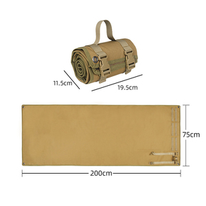 600D Nylon Waterproof Foldable Lightweight Outdoor Camping Picnic Mat 1-2 Person Portable Moistureproof <b>Blanket</b> - Product Image 4