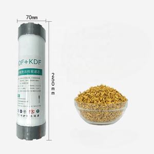 10 inç KDF + UDF kompozit antibakteriyel ölçekli Inhibitr Florides sökücü su arıtıcısı yüksek akış su filtresi kartuşu - Product Image 3