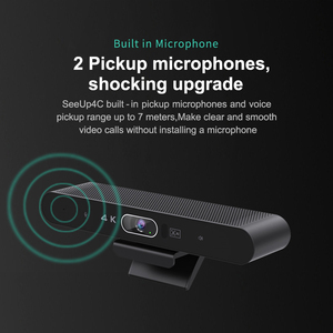 Bảng hội nghị video Hệ thống microphone với loa 4k Máy ảnh xách tay <span class=keywords><strong>mini</strong></span> LED hội nghị ánh sáng video - Product Image 4