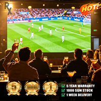 Mur LED intérieur sans soudure série RX ND P1.25/P1.53/P1.86/P2.5 4K/8K Pleine couleur 3840Hz P3 99% HDR10+ pour Home Cinéma avec garantie 5 ans