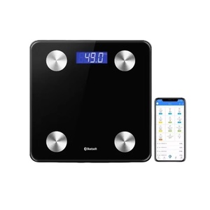 Veidt Weighing 26*26cm Body Report <b>Smart</b> Digital Scale 8 Electrodes Bioimpedance Fat With App ACS-2006D 26*26cm Body Report Smar - Product Image 1