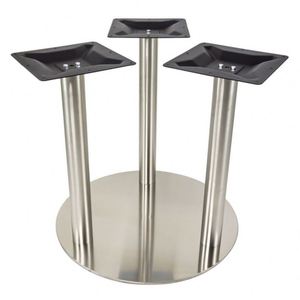 WEKIS Custom 201 304 Stainless Steel Portable Furniture <b>Table</b> <b>Adjustable</b> Round Trumpet Marble Coffee Dining Pedestal <b>Table</b> Base - Product Image 2
