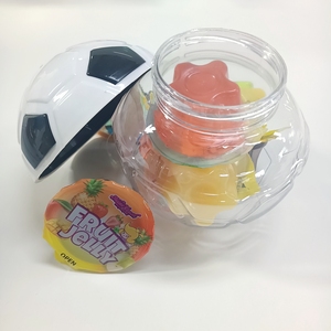 MINICRUSH Dulces para Niños, Caramelos OEM, Juguete de Gelatina de Frutas en Tarro, Palitos con Sabor a Durazno y Uva, Disponible en Vasos y Botellas al por Mayor - Product Image 2