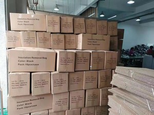 Bolsas de Alta Resistencia para la Eliminación de Aislamiento de RAM - Tamaño 6 pies x 4 pies - Capacidad EST de 75 Pies Cúbicos - Bolsa de Vacío con Bajo Nivel de Polvo - Product Image 6