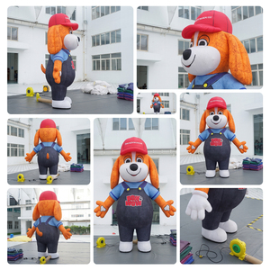 Costume de Mascotte Publicitaire Amusant pour Fête, Costume Gonflable de Chien Animal, Personnage de Dessin Animé Personnalisé, Vêtements de Mascottes - Product Image 2