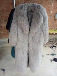 Luxury Extra Long Women's Winter <strong>Coat</strong> Waterproof <strong>Floor</strong> <strong>Length</strong> Jacket with Real Mongolian Lamb Faux Fur Women's Faux Fur <strong>Coats</strong> - Product Image 6
