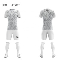 Uniforme de Fútbol Personalizado con Diseño a Medida, Conjunto de Fútbol por Sublimación, Camisetas de Fútbol, Conjunto Completo para Equipo
