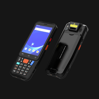 Lecteur de codes-barres portable Android 15 avec écran de 4 pouces, mémoire 3+32 Go, certifié GMS, pour entrepôts