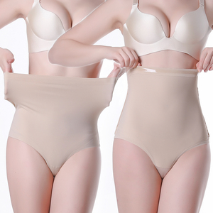 Alta calidad barato sin shaper <span class=keywords><strong>banda</strong></span> <span class=keywords><strong>de</strong></span> silicona en la cintura abdomen control Tanga bragas y tangas - Product Image 4