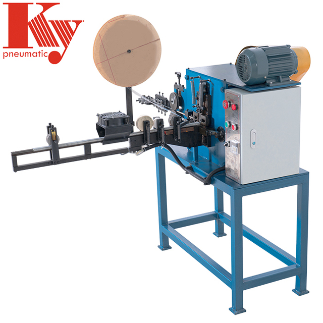 C12 C17 C20 C24 C45 C35 C Shape Nail Making Machine Easy to Operate C Ring Machine for Tank Barrier Wire Stone Cages