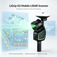 Escáner Láser Portátil LiDAR360MLS Software LiGrip O2 para la Industria AEC, Modelado 3D de Edificios Interiores, Reconstrucción CAD y 3DGS
