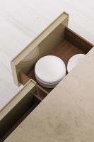 价格实惠批发厨柜白金旋钮厨柜玻璃门完整模块化厨柜
