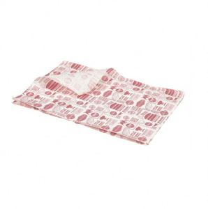 Greaseproof <b>White</b> Sandwich Wrap Paper with logo Print - Product Image 6