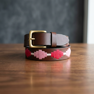 Ceintures en cuir de buffle véritable faites à la main, designs personnalisés, durables, modèles personnalisables, dernières ceintures polo tendance pour hommes en vente - Product Image 5