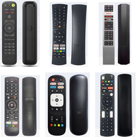 Télécommande de remplacement noire à 45 touches pour décodeur IPTV et téléviseur