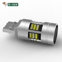 Gview GSC Anti-hyperflash Led Canbus DRL et clignotants 7443 1156 1157 3156 3157 7440 Ampoule arrière 15smd 1200lm