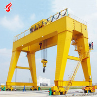 Grue à portique de 80 tonnes pour la levée de pierres de granit et de marbre, fabriquée en Chine, grue à portique sur châssis à vendre