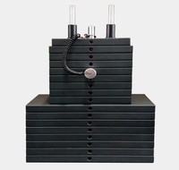 Mini Cargador de Acero para Pesas Libres Accesorio de Gimnasio Fitness Entrenamiento de Fuerza Placas de Pila de Pesas para Máquina Smith