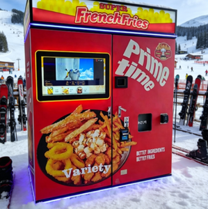 Máquina expendedora de papas fritas operada con monedas en venta, máquina expendedora de papas fritas, furgoneta expendedora de papas fritas - Product Image 6