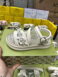 Sandalias de Princesa con Lazo para Niñas, Zapatos de Vestir para Fiestas y Bodas, Sandalias Planas Infantiles con Brillantina - Product Image 5