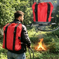 Sac à dos d'incendie robuste 20L en Oxford 600D 1000D 1680D enduit PVC, imperméable et résistant à l'usure, pour les opérations en zone forestière, avec pompe manuelle