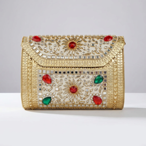 Sac à main bandoulière compact pour femme, pochette élégante pour mariages, soirées, voyages et événements spéciaux - Product Image 4