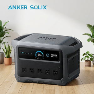 Station d'alimentation Anker Solix C1000X Gen2 1024Wh 2000W Onde Sinusoïdale Pure LiFePO4 Charge Ultra-Rapide en 49 Min Prise UK 3 Broches EU - Product Image 1
