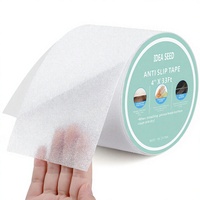 Bande adhésive transparente en silicone antidérapante, résistante à l'usure, autocollants pour marches d'escalier, bandes de sécurité en PVC mat pour usage intérieur/extérieur