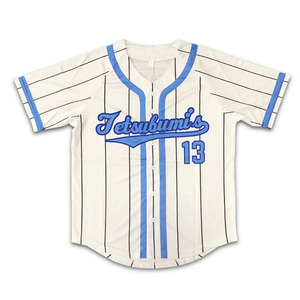 Wholesale Custom Casual Outdoor Sports Vintage Baseball Jerseys Striped <b>Shirts</b> Plus Size Sportswear Spandex/<b>Polyester</b> Anti-UV - Product Image 2