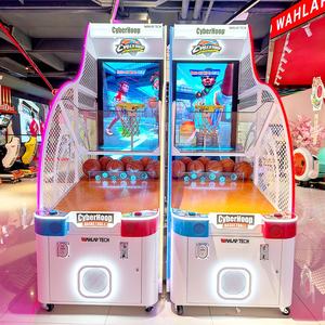 Machine de jeu d'arcade de basketball Cyberhoop de luxe toute neuve 2025, écran 65 pouces, construction métallique, connectivité Wi-Fi en anglais - Product Image 2