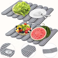 CC 2 pièces 15.7x11.8in Tapis de séchage en pierre blanche pour comptoir de cuisine, Tapis de cuisine et accessoires de comptoir