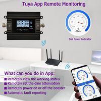 Amplificateur de signal de téléphone portable 5G 4G pour tous les opérateurs aux États-Unis et au Canada Bande 5/12/13/17 Surveillance à distance via l'application Tuya