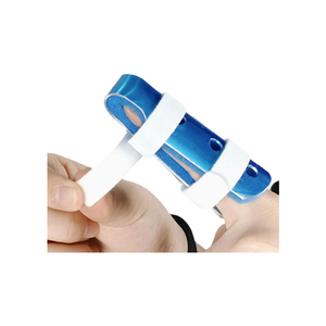 Attelle <span class=keywords><strong>de</strong></span> protection en alliage d'aluminium pour le doigt médian, stabilisatrice des extenseurs du doigt - Product Image 5