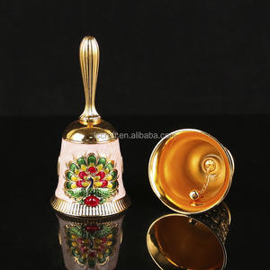 FS fabbrica artigianale fatta a mano anello per la prima educazione campanello da tavola cibo campana di natale - Product Image 2