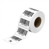 Étiquette adhésive résistante aux intempéries pour emballage économique, idéale pour l'étiquetage des prix et des codes SKU en supermarché.
