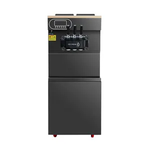 Goopikk goog chất lượng ba hương vị 25L/h máy làm kem mềm mềm phục vụ Máy làm kem cho thanh ăn nhanh - Product Image 1
