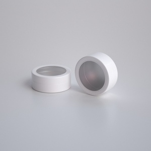 Boîtes en métal vides, pots cosmétiques, emballages pour crème pour le visage, contenants en métal, pot en aluminium avec fenêtre - Product Image 3