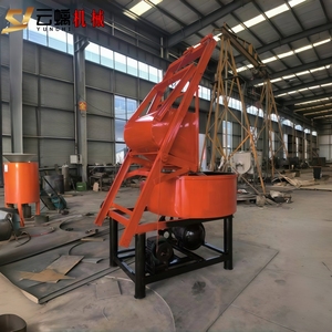 Mesin pencampur beton mesin Diesel efisiensi tinggi dudukan vertikal <span class=keywords><strong>Mixer</strong></span> semen mulut datar untuk konstruksi - Product Image 6