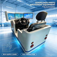 Simulador de Conducción de Alta Simulación, Simulador de Conducción Completo con Volante, Pedales y Asiento