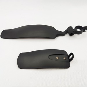 Garde-boue pour vélo d'équilibre 12 pouces noir, accessoires durables pour vélos d'enfants - Product Image 3