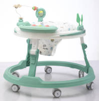 Baby Walker lipat multifungsi, mainan belajar berjalan plastik sederhana profesional Modern untuk anak-anak