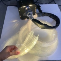 Cable de Fibra Óptica de Plástico PMMA de 2.5mm, 250m/rollo, Marca Mitsubishi Eska de Japón, Iluminación de Techo Óptica de Plástico con Luz en el Extremo
