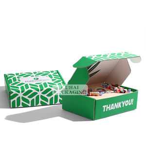 Paquete de logotipo de marca impresa Caja de embalaje de brillo de labios de papel corrugado con cubierta de laminación brillante para presentación de marca vibrante - Product Image 3