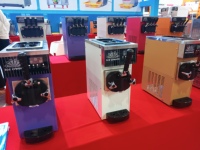 Machine à Glace à l'Italienne Mini Commerciale Automatique Prix Usine, Machine à Glace Petite de Comptoir Portable Monoparfum