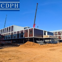 Unités de dortoirs préfabriquées de haute qualité en conteneurs |   Design d'Asie du Sud-Est |   Camp scolaire |   Structure en acier galvanisé personnalisable